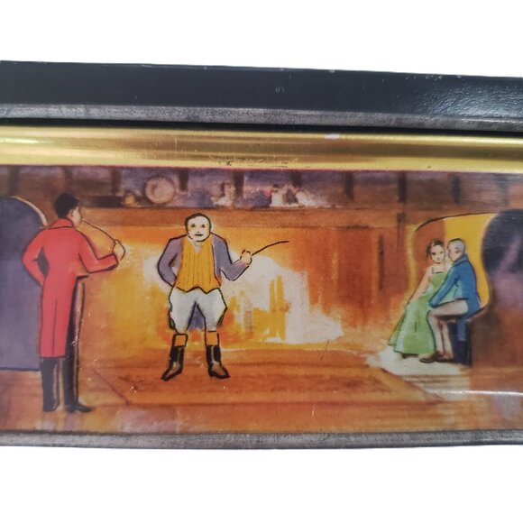 Vintage Tin Box Dulcet Confectionary English Lithograph Ad - Picture 5 of 16